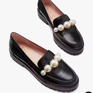 Kate Spade posh pearl loafer size 8.5